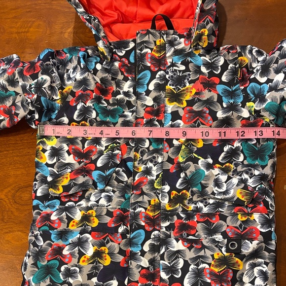 Burton One Piece Butterfly Hooded Snowsuit 2T - EUC - Picture 8 of 16
